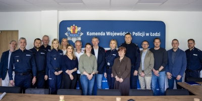 Austausch der polnischen und deutschen Polizeidelegation / Foto: Polizeipr&auml;sidium in Ł&oacute;dź