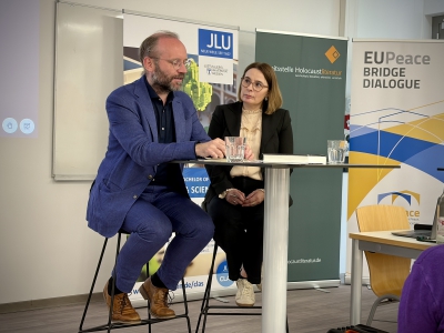 Foto: Dr. Daniel Pedersen (l.) und Dr. Charlotte Kitzinger (r.) / Foto: Jennifer Ehrhardt