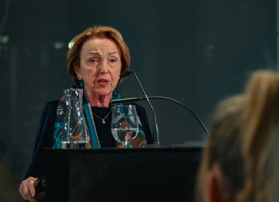 IAK-Präsidentin und Holocaust-Überlebende Dr. Eva Umlauf / Foto: Eva Oertwig für das IAK Berlin